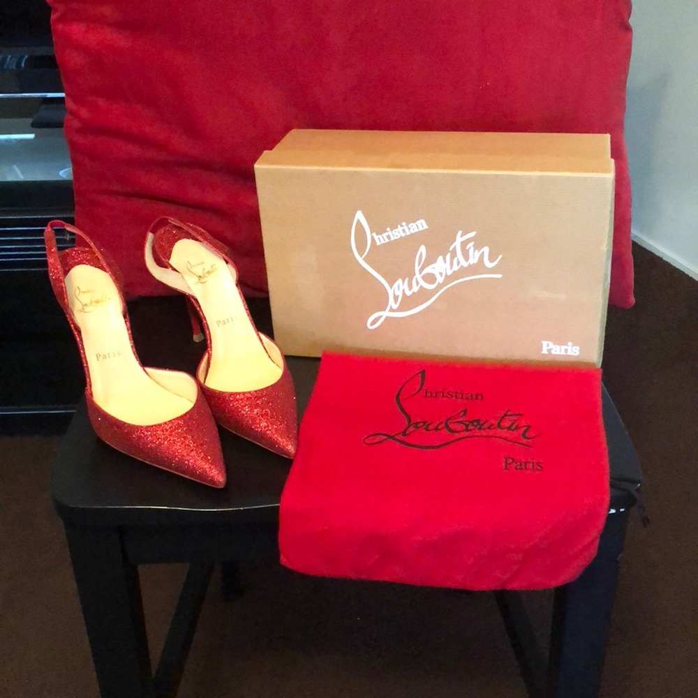 Christian Louboutin - Ever 100 Glitter Mini